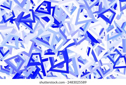 Light Blue, Yellow vector background with abstract shapes. Illustration with colorful gradient shapes in abstract style. Simple design for your web site.