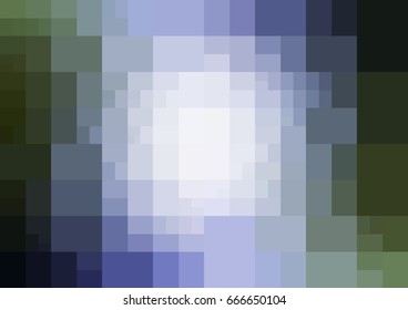 Light Blue, Yellow vector Background rectangles and squares. Style Patchwork and Quilt. Geometric sample. Repeating routine with rectangle shapes.