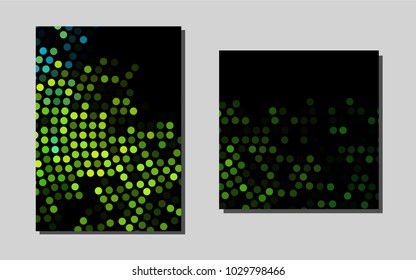 Light Blue, Yellow vector banner for websites. Abstract booklet on colored background with gradient. New design for a poster, banner of your website.