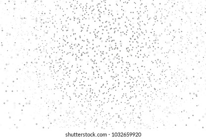 Light Blue, Yellow vector banner with circles, spheres. Abstract spots. Background of Art bubbles in halftone style with colored gradient.