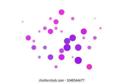 Light Blue, Yellow vector banner with circles, spheres. Abstract spots. Background of Art bubbles in halftone style with colored gradient.