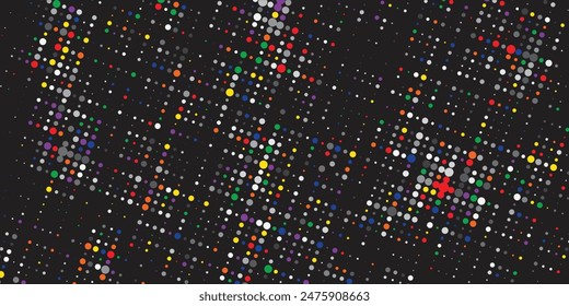 Light Blue, Yellow vector banner with circles, spheres. Abstract spots. Background of Art bubbles in halftone style with colored gradient.