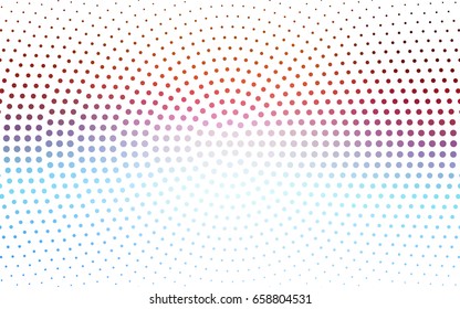 Light Blue, Yellow vector banners set of circles, spheres. Abstract spots. Art Background of bubbles in halftone style with colored gradient.