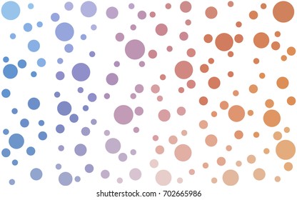 Light Blue, Yellow vector banners set of circles, spheres. Abstract spots. Art Background of bubbles in halftone style with colored gradient.