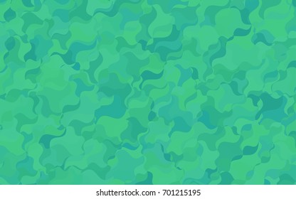 Light Blue, Yellow vector bent background. A sample with blurred shapes. Brand-new style for your business design.