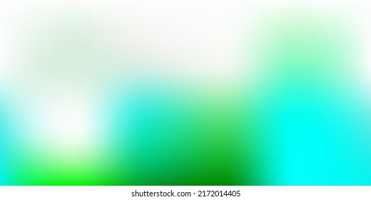 Light Blue, Yellow vector blur template. Colorful gradient abstract illustration in blur style. Background for web designers.