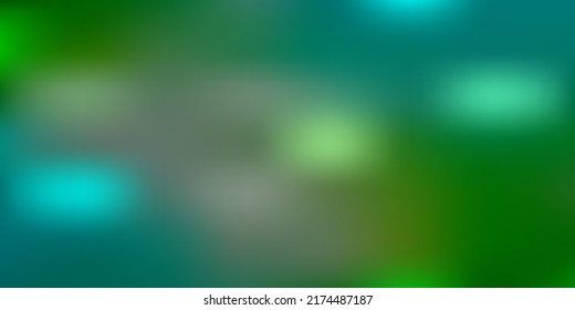 Hellblaue, gelbe Vektorunschärfe. Abstrakte farbige Illustration mit unscharfem Farbverlauf. Beispiel für Ihre Designs.