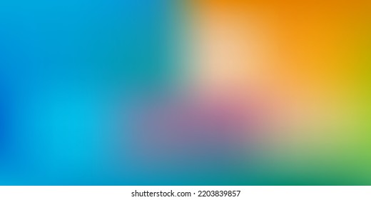 Light Blue, Yellow vector blur pattern. Colorful gradient abstract illustration in blur style. Landing pages design.