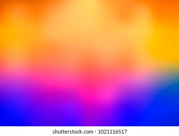 Light Blue, Yellow vector blurred background. Brand-new colored illustration in blurry style with gradient. The completely new template can be used for your brand book.