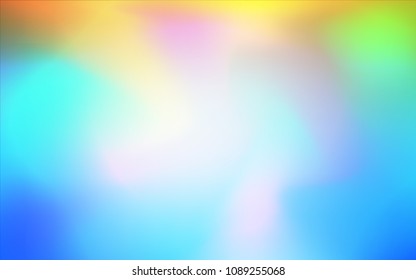 Light Blue, Yellow vector blurred pattern. Shining colored illustration in a brand-new style. The elegant pattern can be used as part of a brand book.