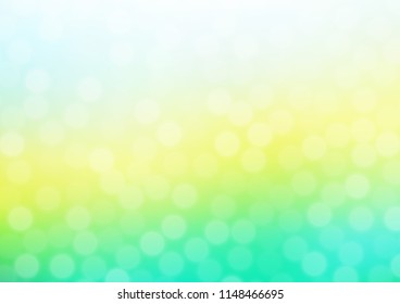 Light Blue, Yellow vector blurred and colored template. Shining colorful illustration in a Brand new style. A completely new template for your design.