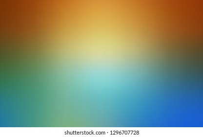 Light Blue, Yellow vector blurred background. Glitter abstract illustration with gradient design. The best blurred design for your business.