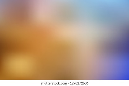 Light Blue, Yellow vector blurred pattern. Colorful abstract illustration with gradient. Elegant background for a brand book.