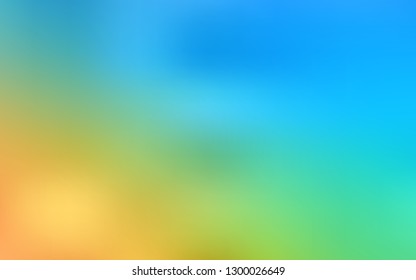 Light Blue, Yellow vector blurred bright texture. Creative illustration in halftone style with gradient. New way of your design.