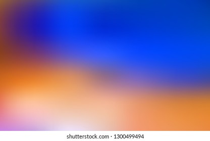 Light Blue, Yellow vector blurred background. Colorful abstract illustration with gradient. Background for designs.