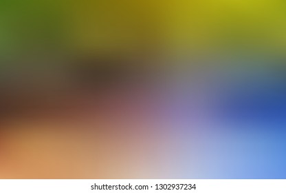 Light Blue, Yellow vector blurred template. Modern abstract illustration with gradient. New design for your business.