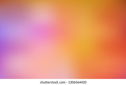 Light Blue, Yellow vector blurred shine abstract texture. A completely new colored illustration in blur style. New design for your business.