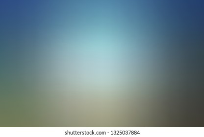 Light Blue, Yellow vector blurred template. Colorful abstract illustration with gradient. Smart design for your work.