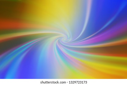 Light Blue, Yellow vector blurred shine abstract background. Modern abstract illustration with gradient. Completely new design for your business.