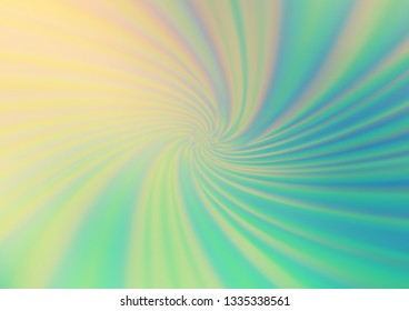 Light Blue, Yellow vector blurred shine abstract background. Modern geometrical abstract illustration with gradient. A completely new design for your business.