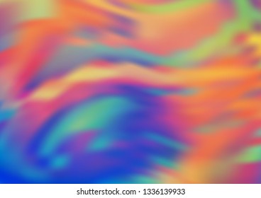 Light Blue, Yellow vector blurred shine abstract pattern. Colorful abstract illustration with gradient. The template can be used for your brand book.