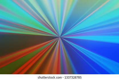 Light Blue, Yellow vector blurred template. An elegant bright illustration with gradient. New style design for your brand book.