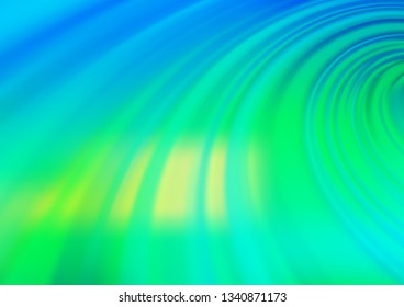 Light Blue, Yellow vector blurred background. Modern geometrical abstract illustration with gradient. The blurred design can be used for your web site.