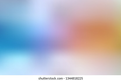 Light Blue, Yellow vector blurred shine abstract texture. Glitter abstract illustration with gradient design. New style for your business design.