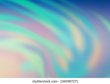 Light Blue, Yellow vector blurred bright background. Modern geometrical abstract illustration with gradient. A new texture for your design.
