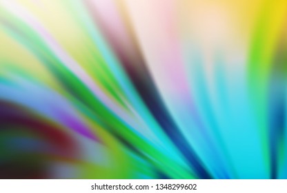 Light Blue, Yellow vector blurred bright texture. A completely new colored illustration in blur style. New design for your business.