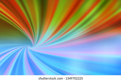 Light Blue, Yellow vector blurred shine abstract background. An elegant bright illustration with gradient. New style for your business design.