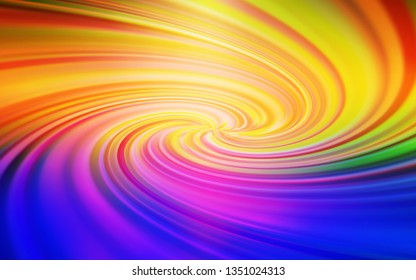 Light Blue, Yellow vector blurred bright pattern. New colored illustration in blur style with gradient. The best blurred design for your business.