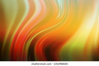 Light Blue, Yellow vector blurred bright template. Colorful illustration in abstract style with gradient. Blurred design for your web site.
