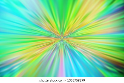 Light Blue, Yellow vector blurred pattern. Shining colored illustration in smart style. New design for your business.
