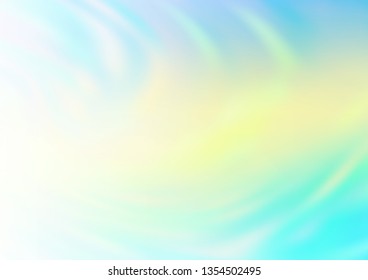 Light Blue, Yellow vector blurred bright pattern. Glitter abstract illustration with an elegant design. A completely new design for your business.