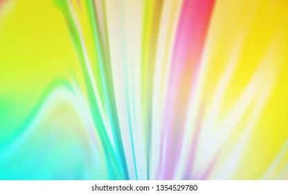 Light Blue, Yellow vector blurred bright texture. Colorful abstract illustration with gradient. Background for designs.
