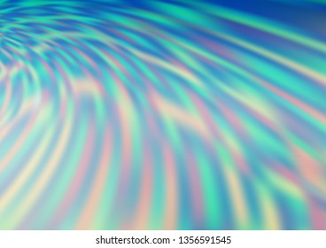 Light Blue, Yellow vector blurred background. Glitter abstract illustration with an elegant design. The elegant pattern for brand book.