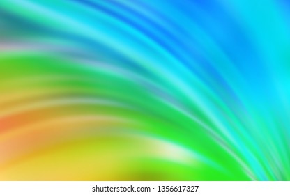 Light Blue, Yellow vector blurred pattern. An elegant bright illustration with gradient. Completely new design for your business.