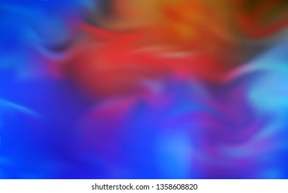 Light Blue, Yellow vector blurred bright pattern. Glitter abstract illustration with gradient design. Background for a cell phone.