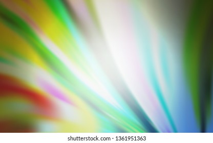 Light Blue, Yellow vector blurred template. Abstract colorful illustration with gradient. Background for a cell phone.