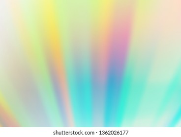 Light Blue, Yellow vector blurred shine abstract pattern. Glitter abstract illustration with an elegant design. The background for your creative designs.