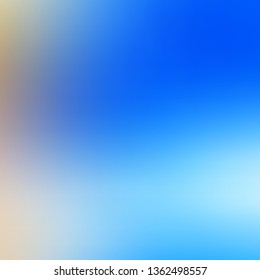Light Blue, Yellow vector blurred colorful template. Gradient abstract illustration with blurred colors. Background for ui designers.