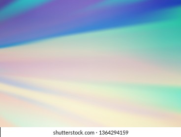 Light Blue, Yellow vector blurred background. Colorful illustration in abstract style with gradient. The background for your creative designs.
