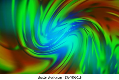 Light Blue, Yellow vector blurred pattern. A completely new colored illustration in blur style. Background for a cell phone.