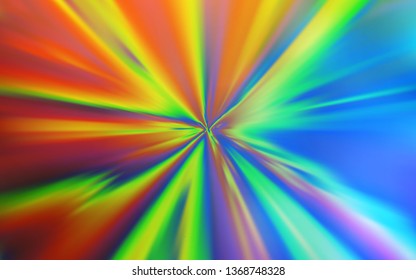 Light Blue, Yellow vector blurred shine abstract background. New colored illustration in blur style with gradient. Background for a cell phone.