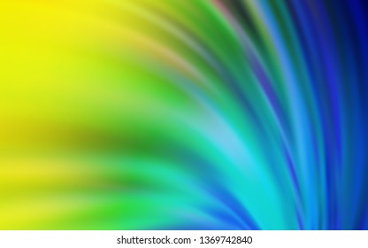 Light Blue, Yellow vector blurred and colored pattern. Abstract colorful illustration with gradient. Blurred design for your web site.