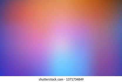 Light Blue, Yellow vector blurred bright template. Colorful illustration in abstract style with gradient. New way of your design.