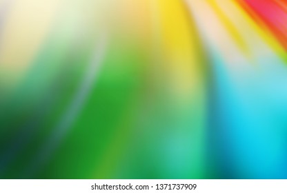 Light Blue, Yellow vector blurred bright pattern. Colorful illustration in abstract style with gradient. The best blurred design for your business.