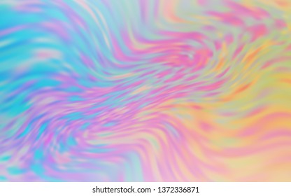 Light Blue, Yellow vector blurred pattern. Glitter abstract illustration with gradient design. New way of your design.