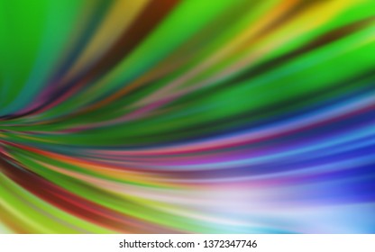 Light Blue, Yellow vector blurred shine abstract background. Colorful illustration in abstract style with gradient. Elegant background for a brand book.